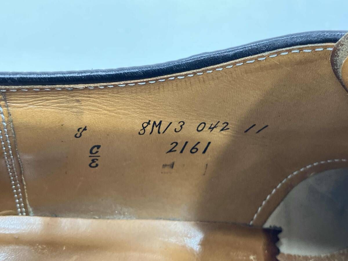 ALDEN オールデン ビジネスシューズ 2161 コートバン シューキーパー付き サイズ8 ブラック 通年