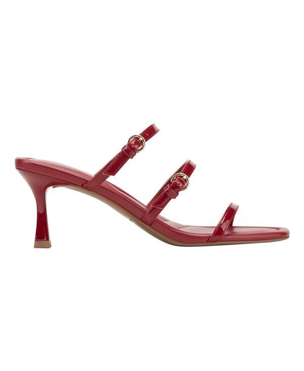 マークフィッシャー レディース シューズ スリッポン・ローファー サンダル Marc Fisher Womens Dressi Strappy SlipOn Dressandals Red Paten