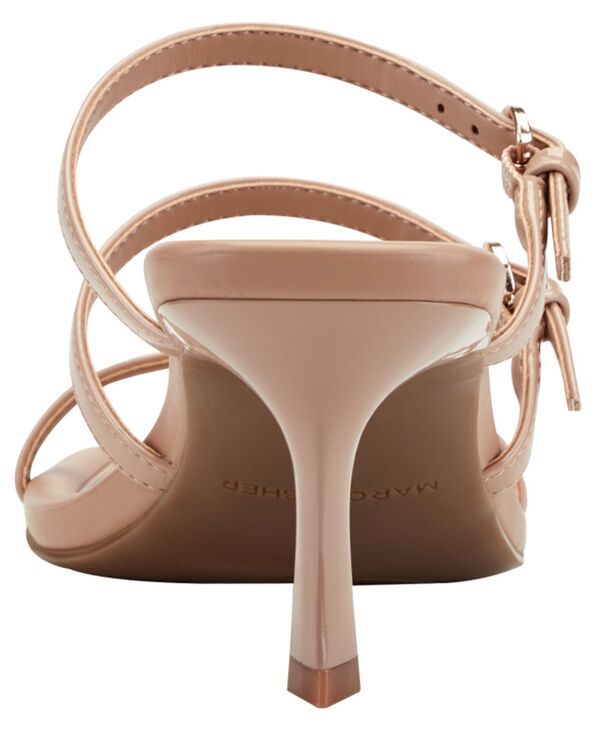 マークフィッシャー レディース シューズ スリッポン・ローファー サンダル Marc Fisher Womens Dressi Strappy SlipOn Dressandals Light Nat