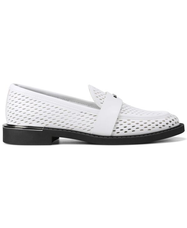 ダナ キャラン ニューヨーク レディース シューズ スリッポン・ローファー DKNY Womens Rezzi SlipOn Loafers White ホワイト