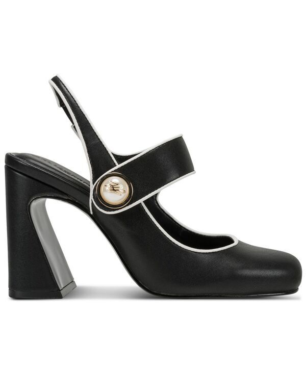 カール ラガーフェルド レディース シューズ スリッポン・ローファー KARLAGERFELD PARIS Womens Piermont SlipOn Pumps BlackBright White