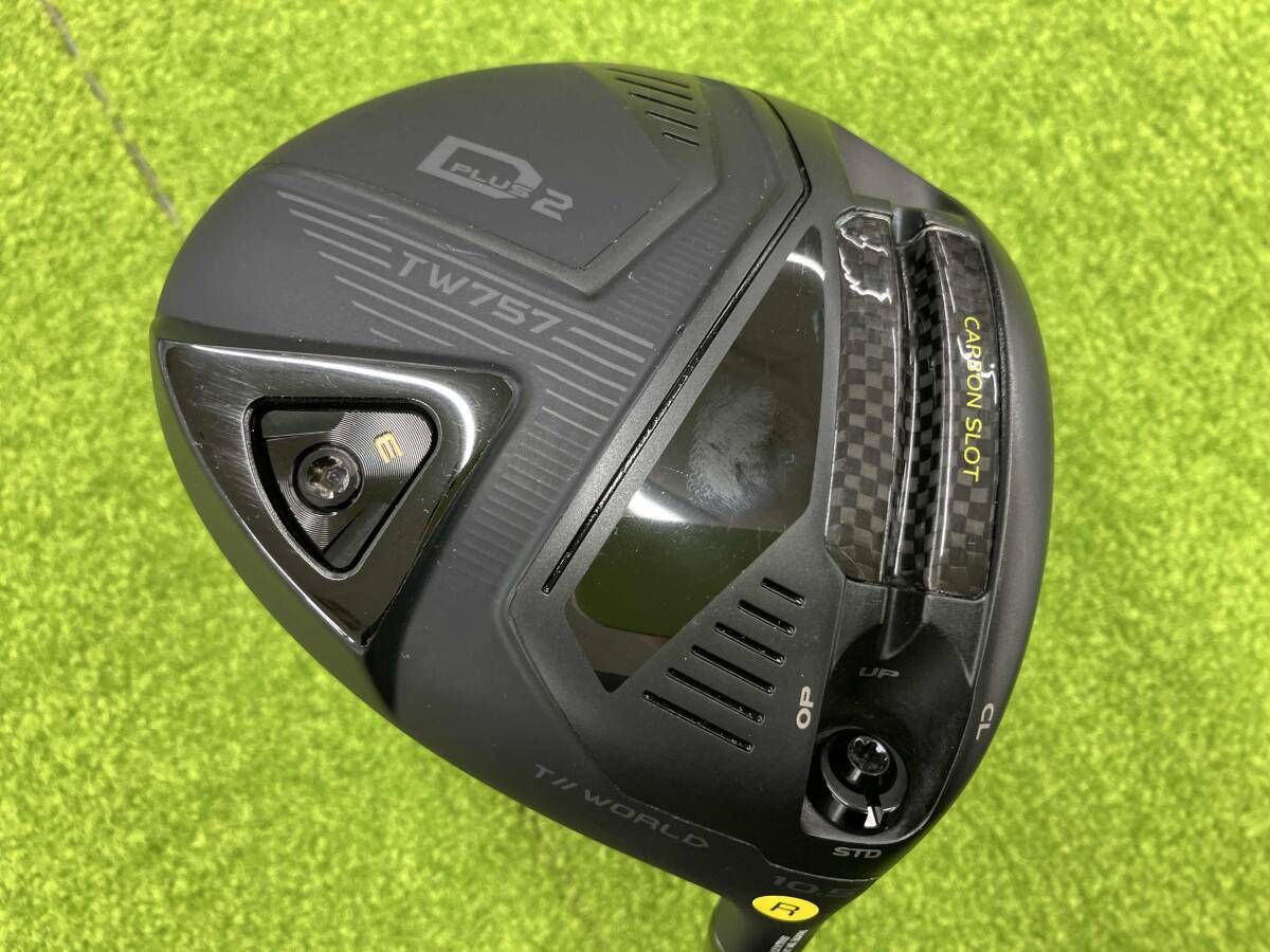 ホンマゴルフ TW757 D2 ドライバー 10.5° VIZARD FOR NX 45 フレックスR ヘッドカバーあり 付属品なし ヘッド部分曇りあり