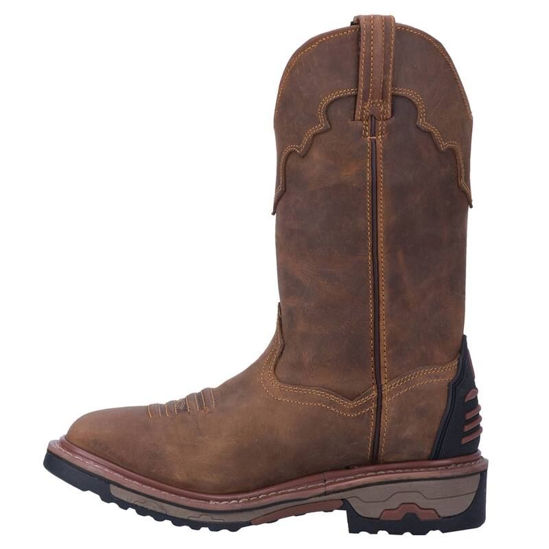 ダンポスト メンズ シューズ ブーツ・レインブーツ Dan Post Blayde Mens Waterproof Work Bootsaddle Tan タン