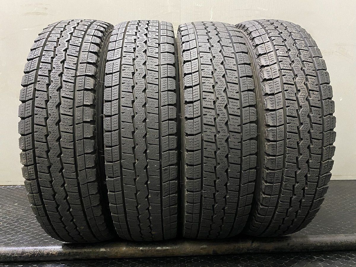 DUNLOP WINTER MAXX SV01 145/80R12 80/78N LT 12インチ スタッドレス 4本 23年製 バリ溝 エブリィ ハイゼット ミニキャブ等　(VTP528)