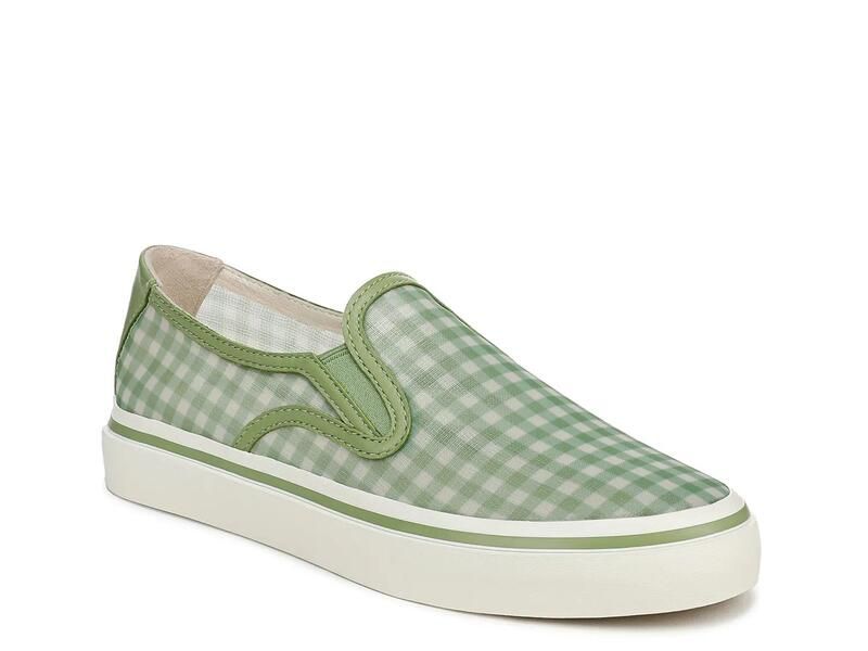 ヴィンス レディース シューズ スリッポン・ローファー スニーカー VinceBlair SlipOn Sneaker Womens GreenWhite Gingham ホワイト