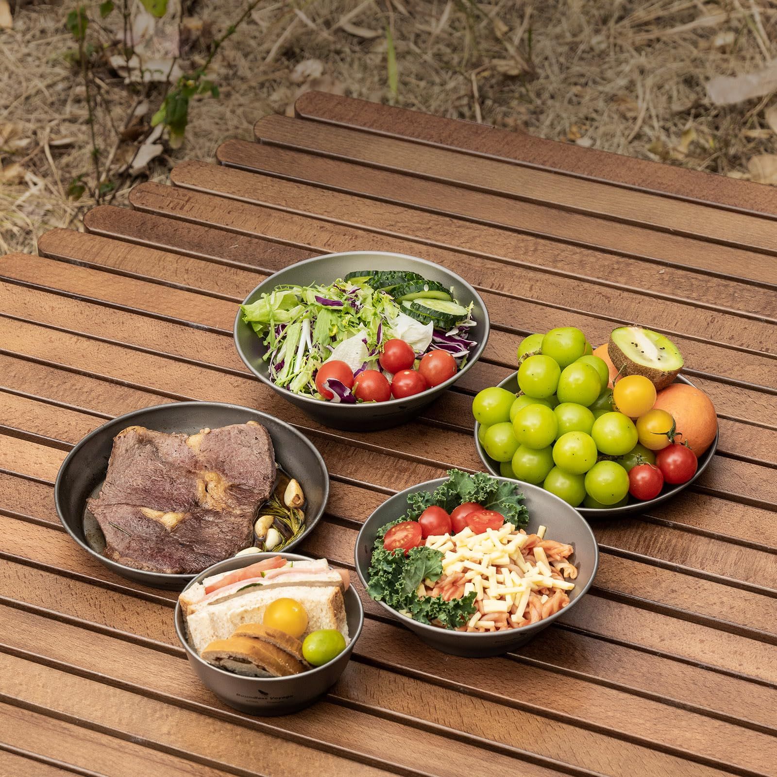 Boundless Voyage チタン ボウル お茶碗 キャンプ 食器 おしゃれ 割れ