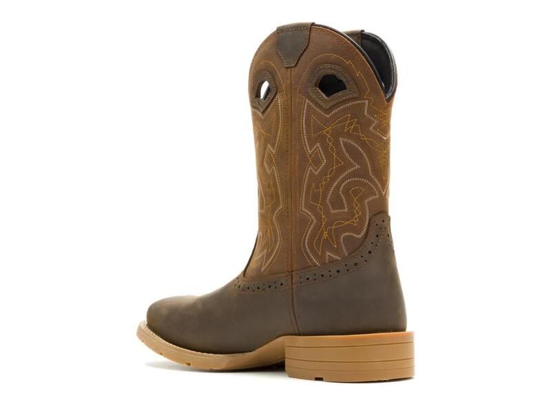 ウルヴァリン メンズ シューズ ブーツ・レインブーツ Tシャツ WolverineWheatland Steel Toe Wellington Hyperrest Work Boot Mens Dar