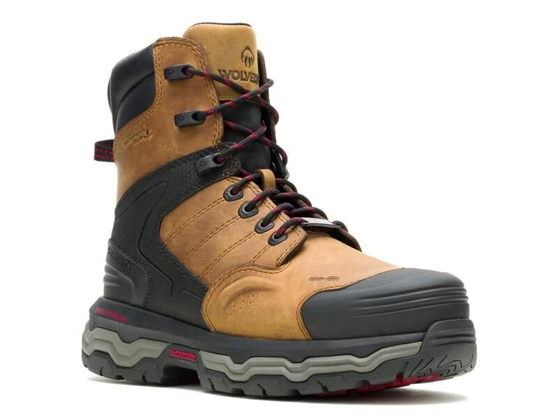 ウルヴァリン メンズ シューズ ブーツ・レインブーツ WolverineAlpha Infinity System 8 CarbonMAX Waterproof Work Boot Mens Dark