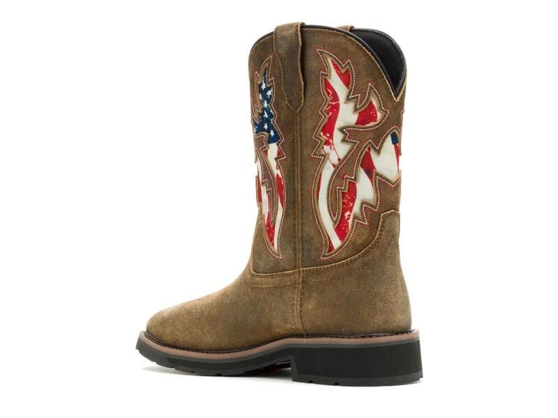 ウルヴァリン メンズ シューズ ブーツ・レインブーツ Tシャツ WolverineRancher Steel Toe Waterproof Wellington Work Boot Mens Dark