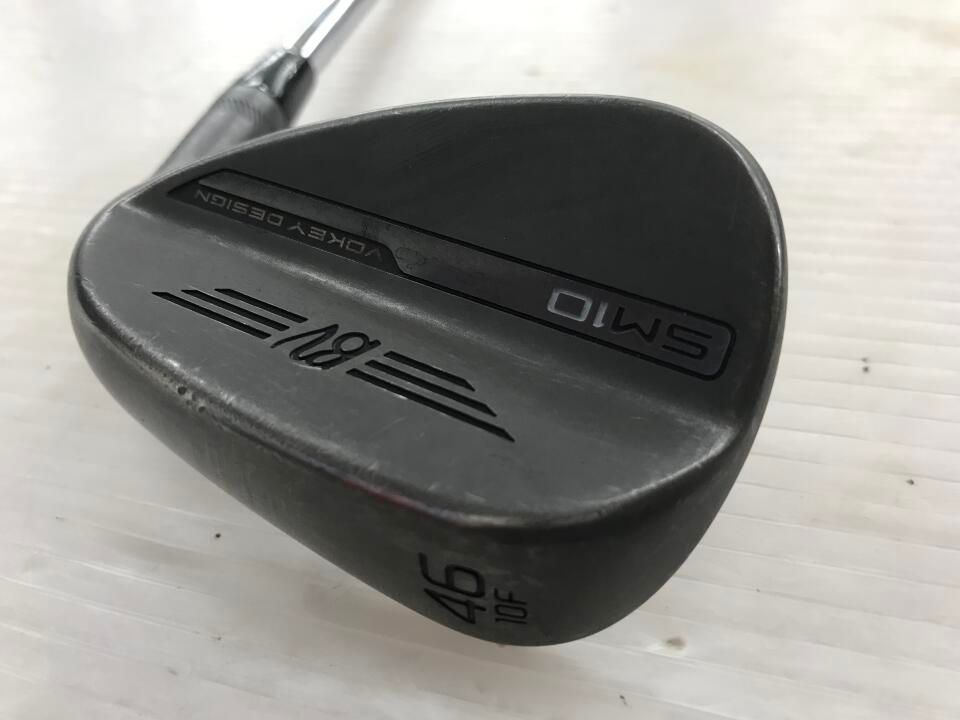 タイトリスト　VOKEY SM10 JET BLACK　46度　BV105　WEDGEフレックス　ウェッジ　中古【最短即日発送】