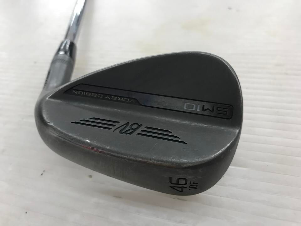 タイトリスト　VOKEY SM10 JET BLACK　46度　BV105　WEDGEフレックス　ウェッジ　中古【最短即日発送】