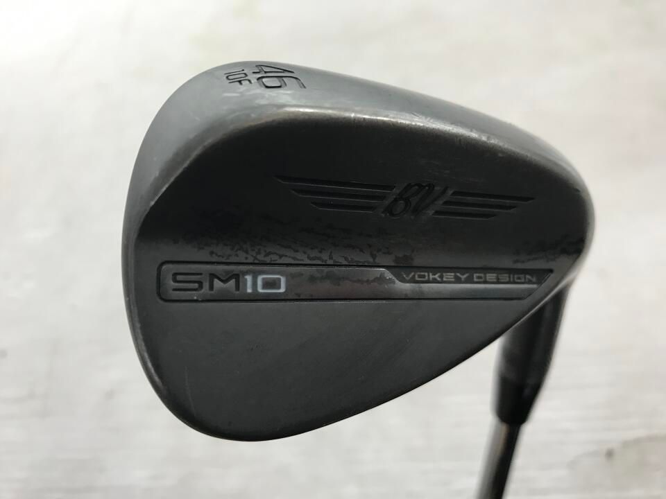タイトリスト VOKEY SM10 JET BLACK 46度 BV105 WEDGEフレックス ウェッジ 中古【最短即日発送】