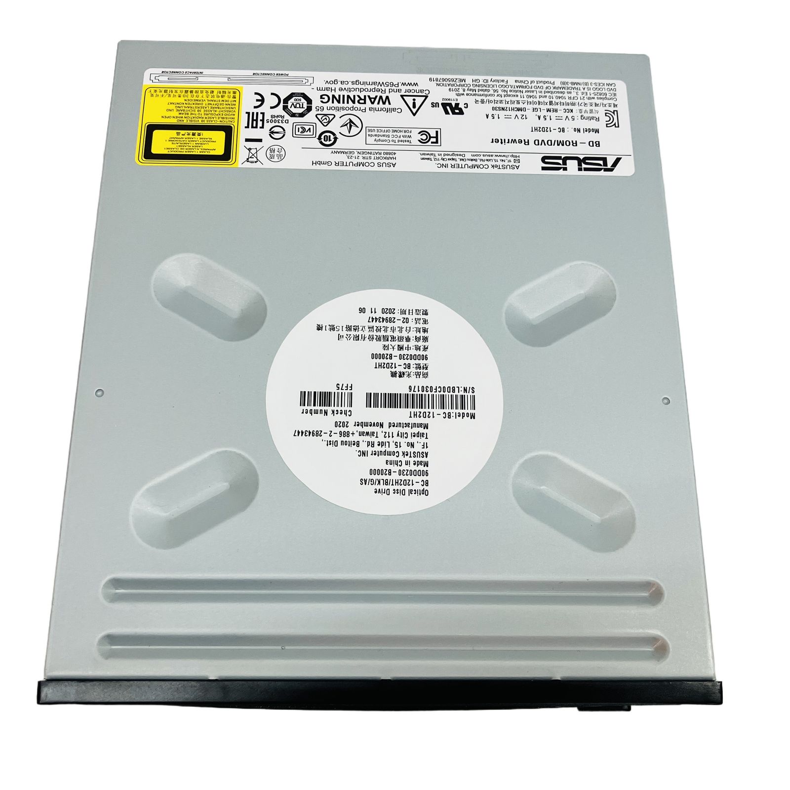 ASUS BC-12D2HT ブルーレイコンボドライブ 本体 2020年製 Asus BC