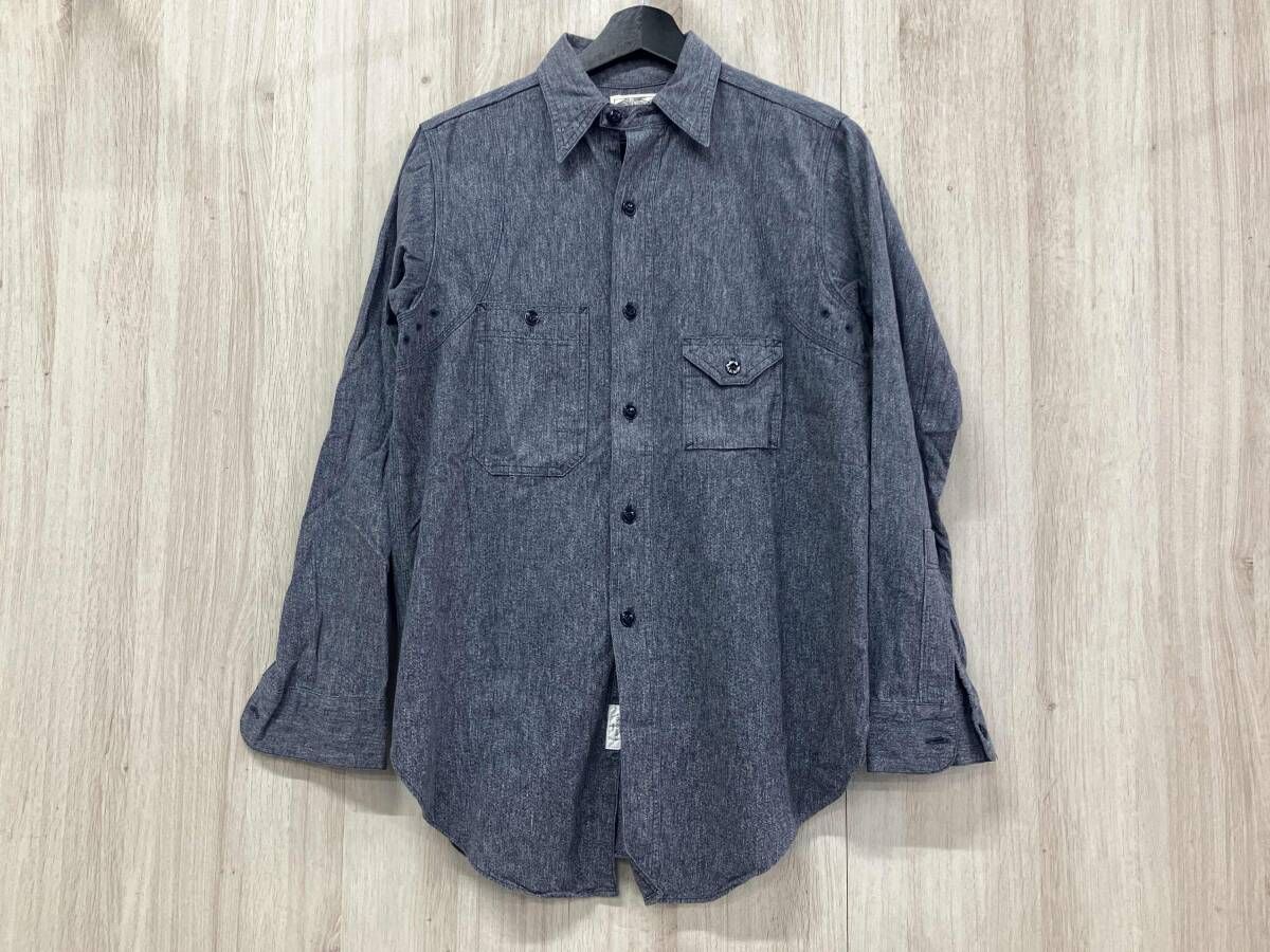 ANATOMICA BIG YANK 長袖シャツ 1935シャンブレーシャツ 530-531-0601 グレー