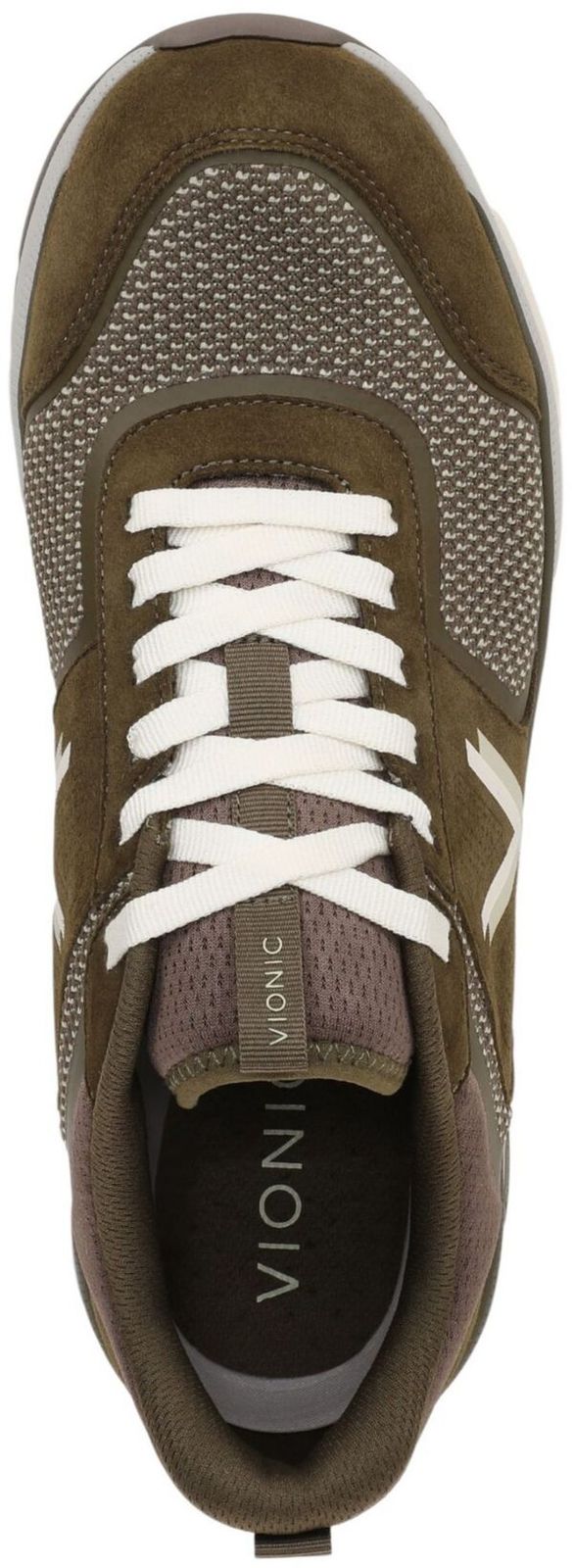 バイオニック メンズ シューズ スニーカー ニット Vionic Mens Walk Strider Knit Shoe Dark Olive オリーブ