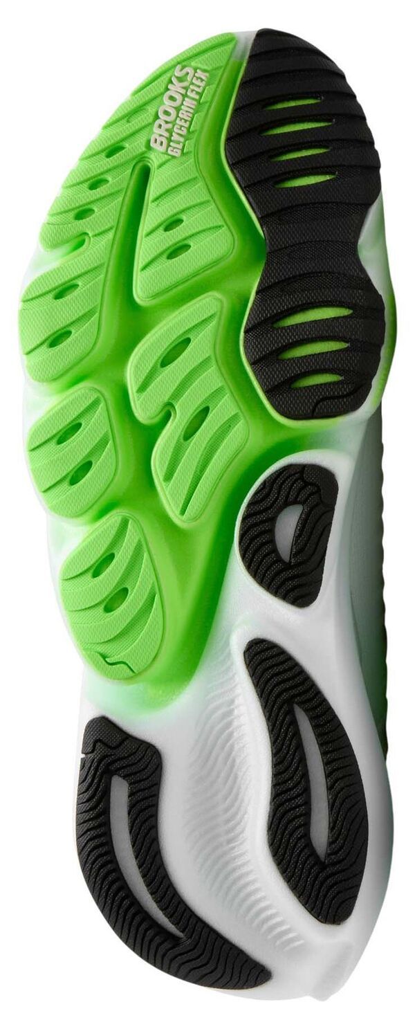 ブルックス メンズ シューズ スニーカー Brooks Mens Glycerin Flex Running Shoes WhiteGreen GeckoPhantom ホワイト ブルックス メンズ シューズ スニーカー Brooks Mens Glycerin Flex Running Shoes WhiteGreen GeckoPhantom ホワイト