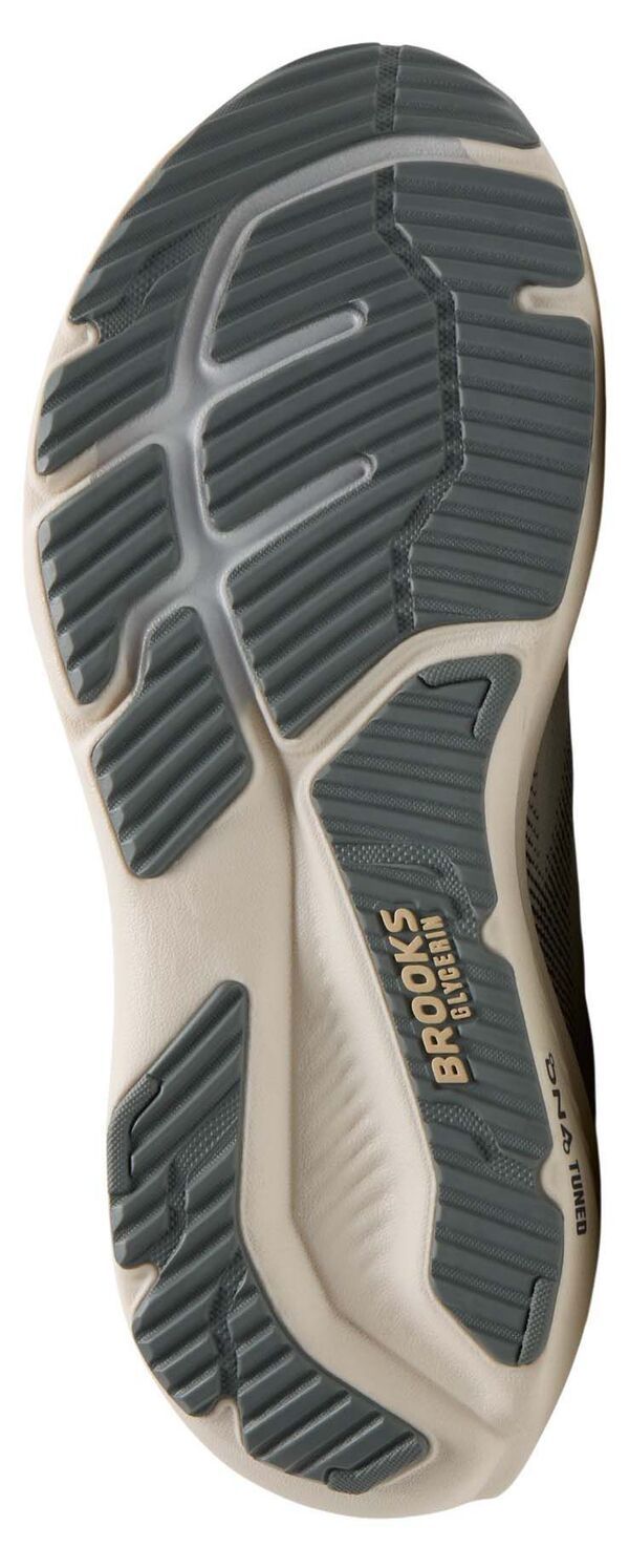 ブルックス メンズ シューズ スニーカー Brooks Mens Glycerin 23 Running Shoes CoconutBleached SandGrey グレー