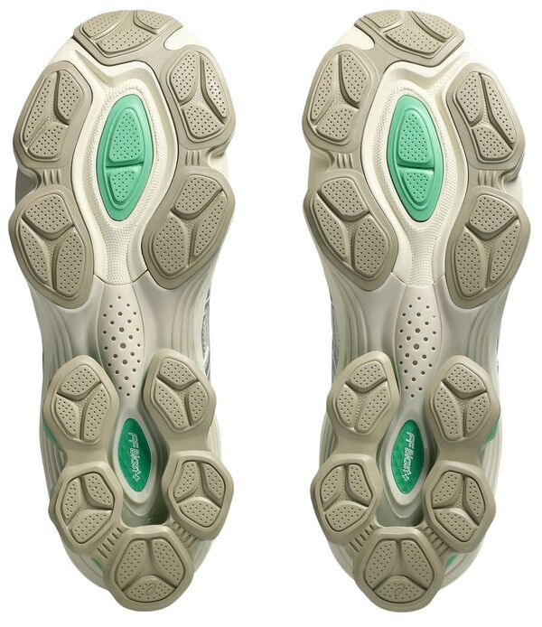 アシックス メンズ シューズ スニーカー ASICS Mens GELKINETIC FLUENT Running ShoesilverGreen グリーン