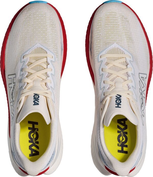ホカオネオネ メンズ シューズ スニーカー HOKA Mens Mach X 3 Running Shoes White Alabaster ホワイト