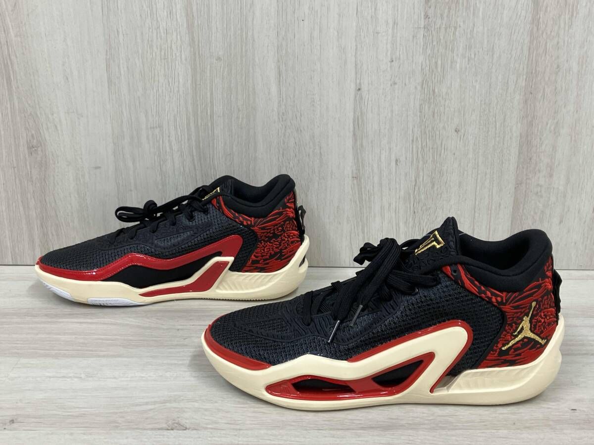 NIKE ナイキ ジョーダン TATUM 1 PF スニーカー 28.5cm ブラック×レッド DX6734－001