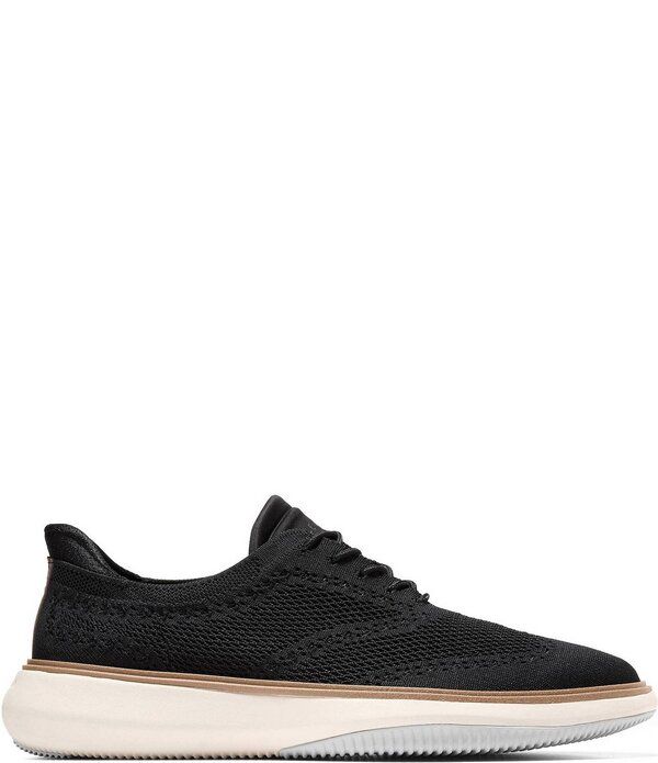 コールハーン メンズ シューズ ウィングチップ オックスフォード Cole Haan Menstitchlite QuickOn Wingtip Oxfords BlackNaturalIvory ア