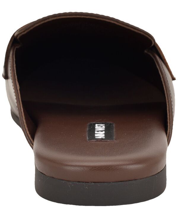 ナインウェスト レディース シューズ スリッポン・ローファー Nine West Womens Evans Penny Loafer Flat SlipOn Mules Dark Brown Leat