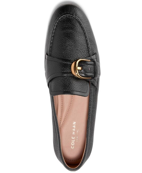 コールハーン レディース シューズ スリッポン・ローファー Cole Haan Womens Grand Ambition Alette SlipOn Buckle Loafers Black Tum コールハーン レディース シューズ スリッポン・ローファー Cole Haan Womens Grand Ambition Alette SlipOn Buckle Loafers Black Tum