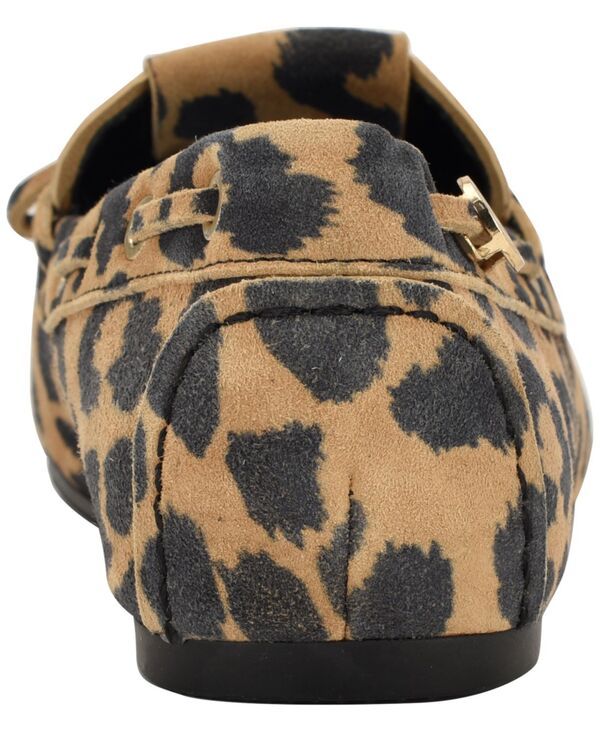 ゲス レディース シューズ スリッポン・ローファー スエード GUESS Womens Aisha Soft Suede Boat Shoe Loafers Leopard Suede アニマル