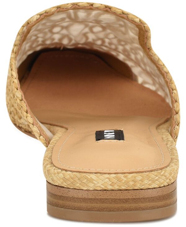 ナインウェスト レディース シューズ スリッポン・ローファー Nine West Womens Camella Woven Flat SlipOn Mules Natural ナインウェスト レディース シューズ スリッポン・ローファー Nine West Womens Camella Woven Flat SlipOn Mules Natural