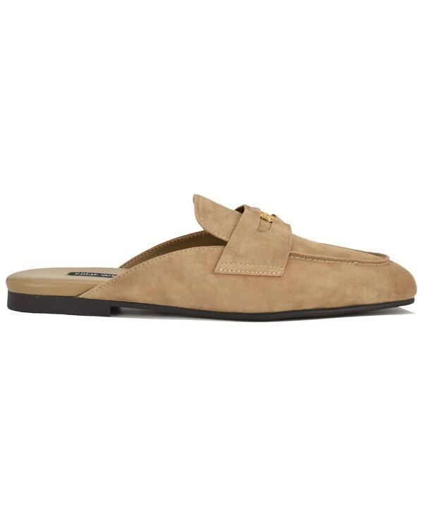 ナインウェスト レディース シューズ スリッポン・ローファー Nine West Womens Evans Penny Loafer Flat SlipOn Mules Taupe Suede トープ ナインウェスト レディース シューズ スリッポン・ローファー Nine West Womens Evans Penny Loafer Flat SlipOn Mules Taupe Suede トープ