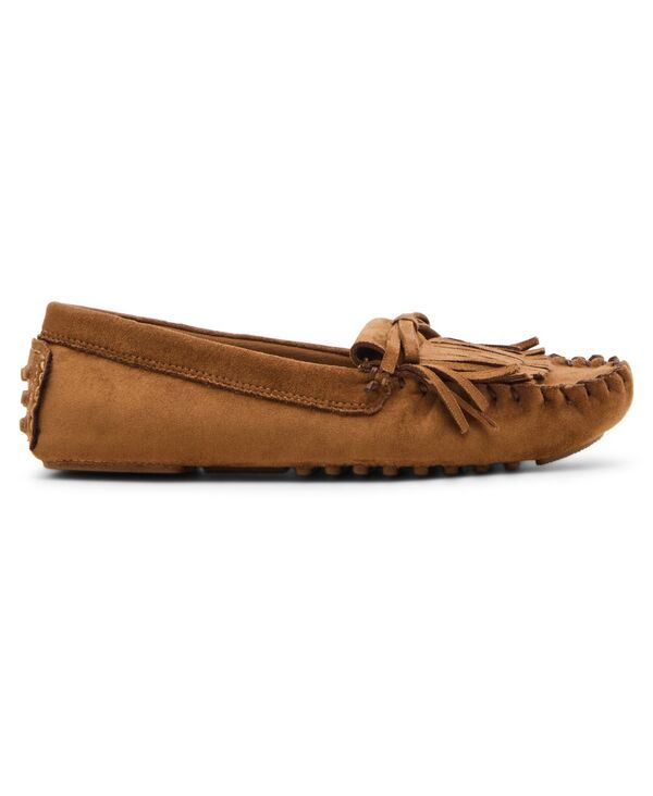 アンクライン レディース シューズ スリッポン・ローファー Anne Klein Womens Cali Kiltie Driver Loafers Tan Suede タン アンクライン レディース シューズ スリッポン・ローファー Anne Klein Womens Cali Kiltie Driver Loafers Tan Suede タン