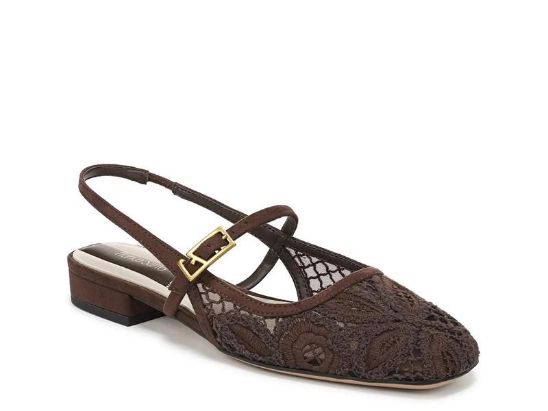 フランコサルト レディース シューズ パンプス Franco Sarto Destin Flat Dark Brown ブラウン