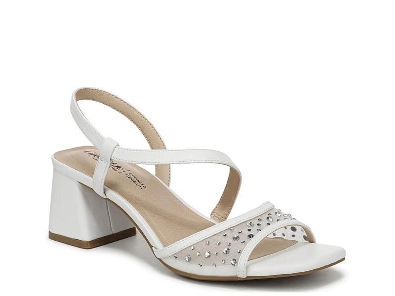 ライフストライド レディース シューズ サンダル LifeStride Cheyenne Sandal White ホワイト