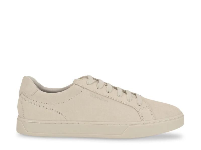 カルバンクライン メンズ シューズ スニーカー Calvin Klein Hafkel Sneaker Ivory Suede アイボリー