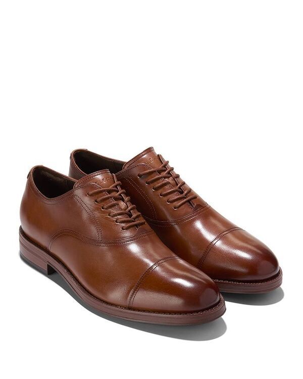 コールハーン メンズ シューズ オックスフォード ワンピース キャップ Cole Haan Mens Ledley Grand Cap Toe Oxfordresshoes British Tan タ