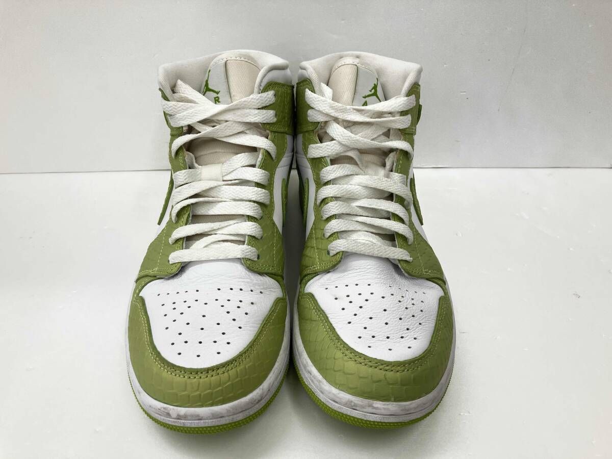 NIKE ナイキ AIR JORDAN 1 MID SE エアジョーダン 1 ミッド DV2959-113 スニーカー 25 ライトグリーン 通年