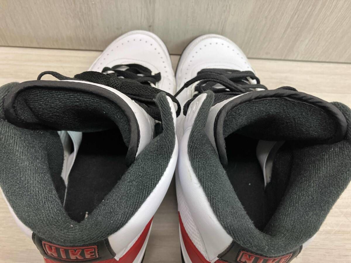 箱付き★ NIKE ナイキ Air Jordan 2 Retro 'Chicago' スニーカー 型番: DX2454-106 サイズ28cm ホワイト・ブラック