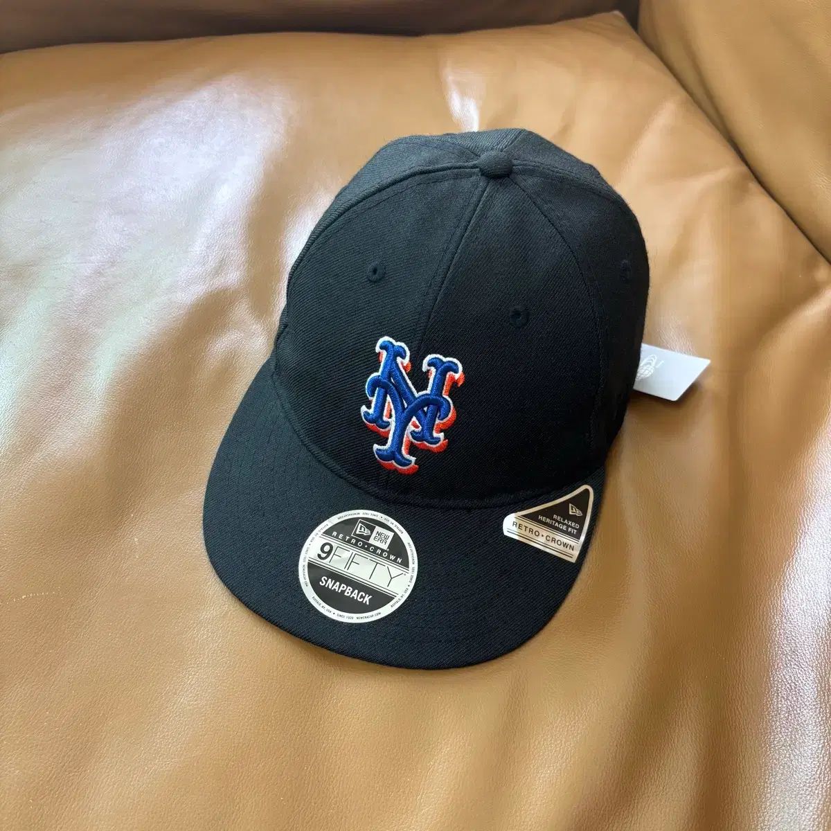 BEAMS ビームス ニューエラ 9Fifty 6パネル ボールキャップ 帽子 メッツ ブラック