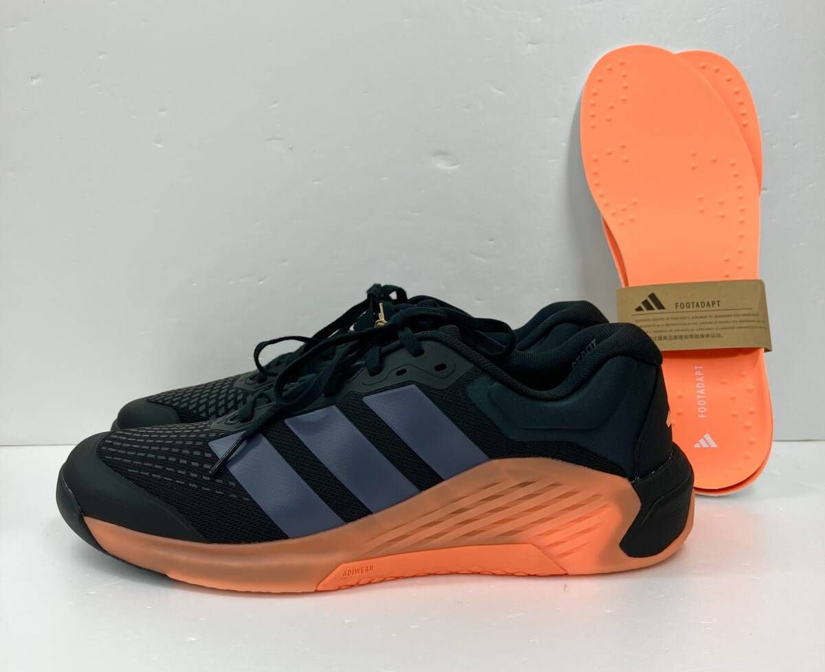 adidas アディダス Dropset 4 Training ドロップセット 4 トレーニング JR4677 ランニング 27.5 ブラック オレンジ 通年