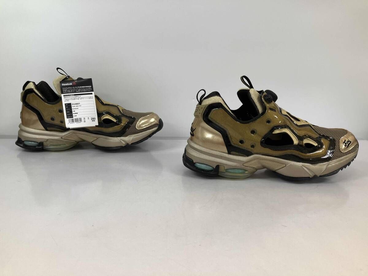 【タグ付き】Reebok リーボック FURY MILLENNIUM フューリーミレニアム DV4601 スニーカー ゴールド 28.0cm 【タグ付き】Reebok リーボック FURY MILLENNIUM フューリーミレニアム DV4601 スニーカー ゴールド 28.0cm