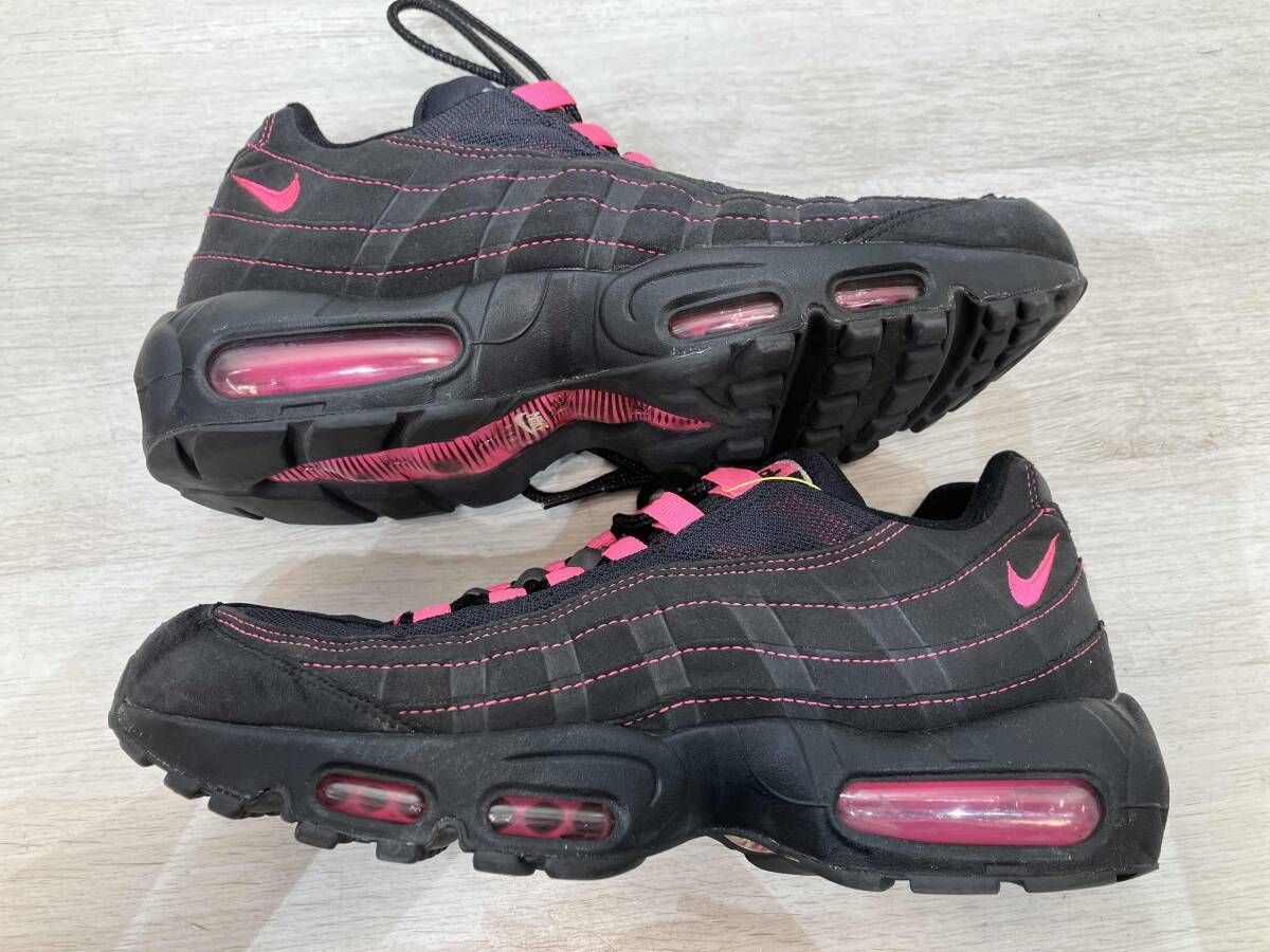 NIKE エアマックス95 スニーカー　CU1930-066 ブラック×ピンク　26.5cm
