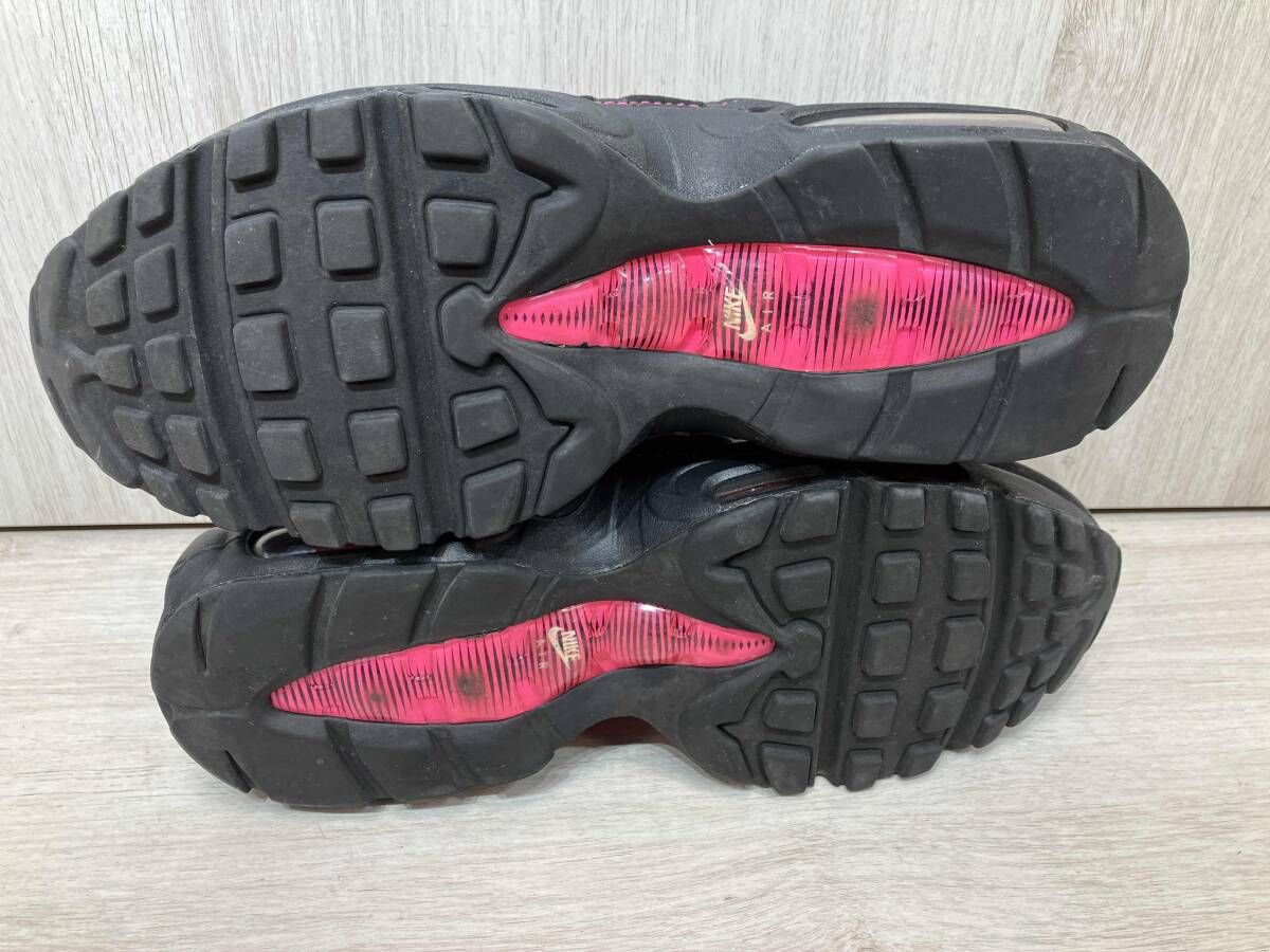 NIKE エアマックス95 スニーカー　CU1930-066 ブラック×ピンク　26.5cm
