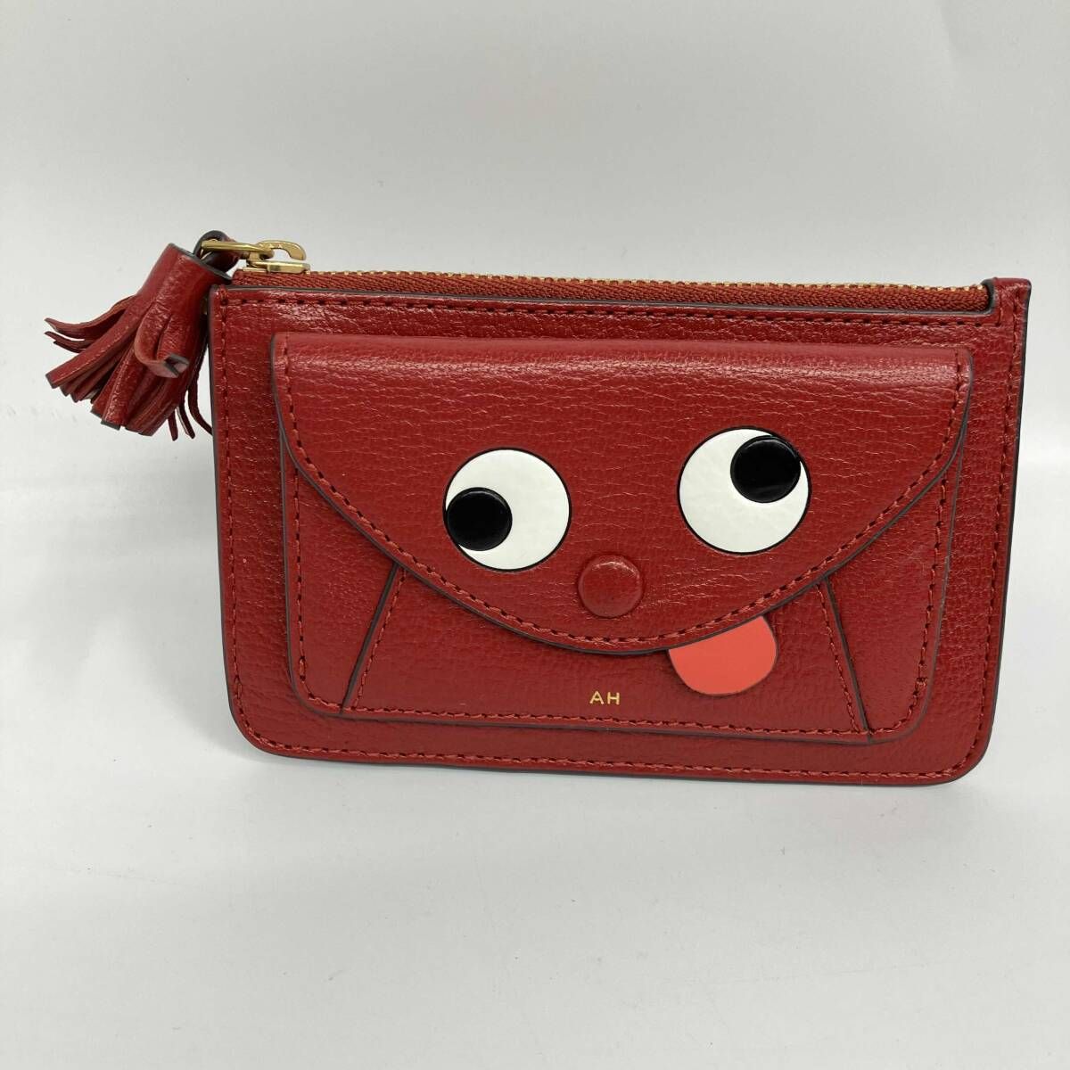 ANYA HINDMARCH/アニヤハインドマーチ／コインケース／ZANY FRAGMENT CASE/レッド