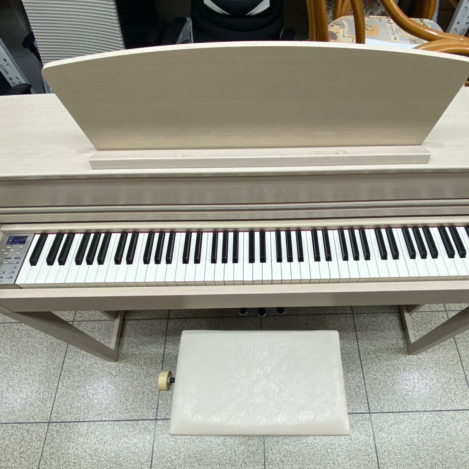 YAMAHA 電子ピアノ 本体 椅子付き