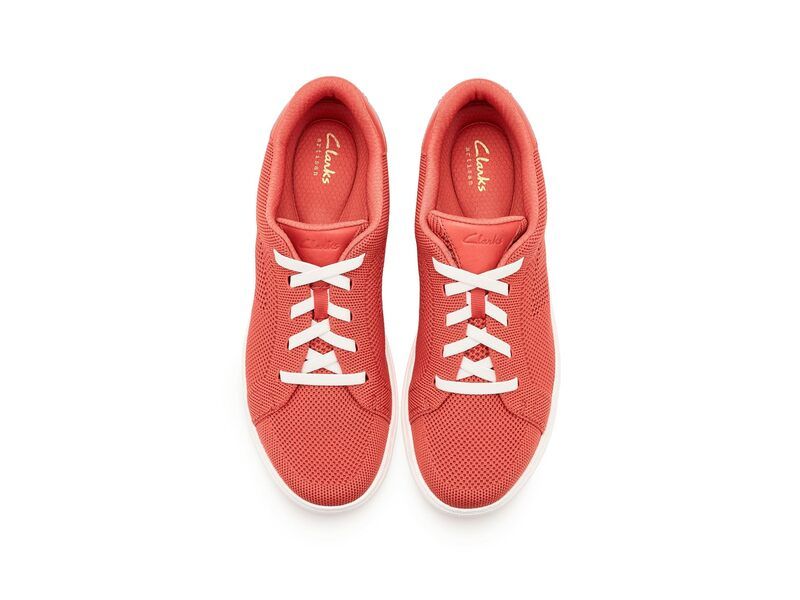 クラークス レディース シューズ スニーカー Clarks Nalle Walk Orange Textile オレンジ クラークス レディース シューズ スニーカー Clarks Nalle Walk Orange Textile オレンジ