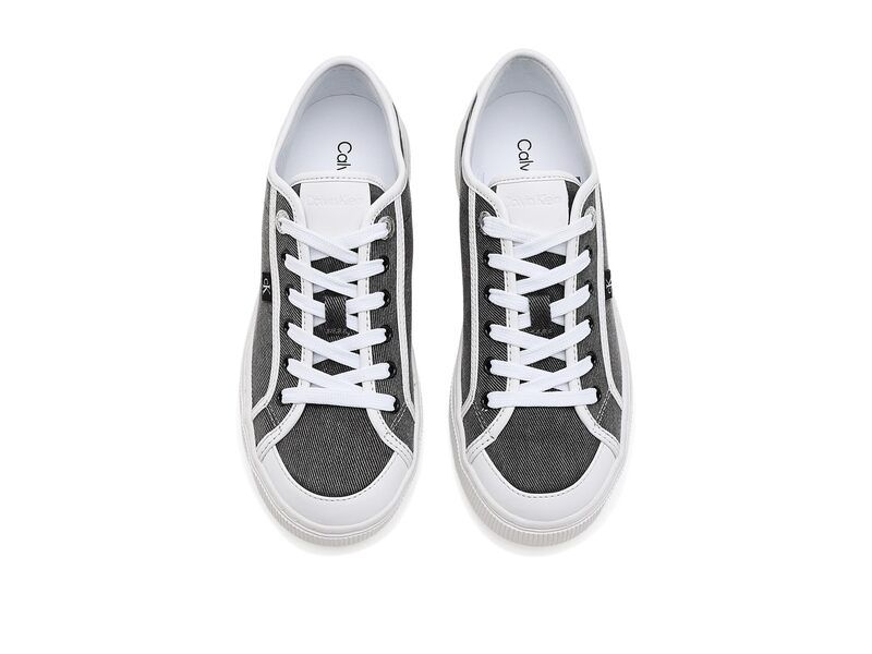 カルバンクライン レディース シューズ スニーカー Calvin Klein Lorean BlackWhite ホワイト