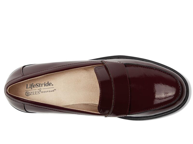 ライフストライド レディース シューズ スリッポン・ローファー LifeStride Dolce Wine Red レッド ライフストライド レディース シューズ スリッポン・ローファー LifeStride Dolce Wine Red レッド