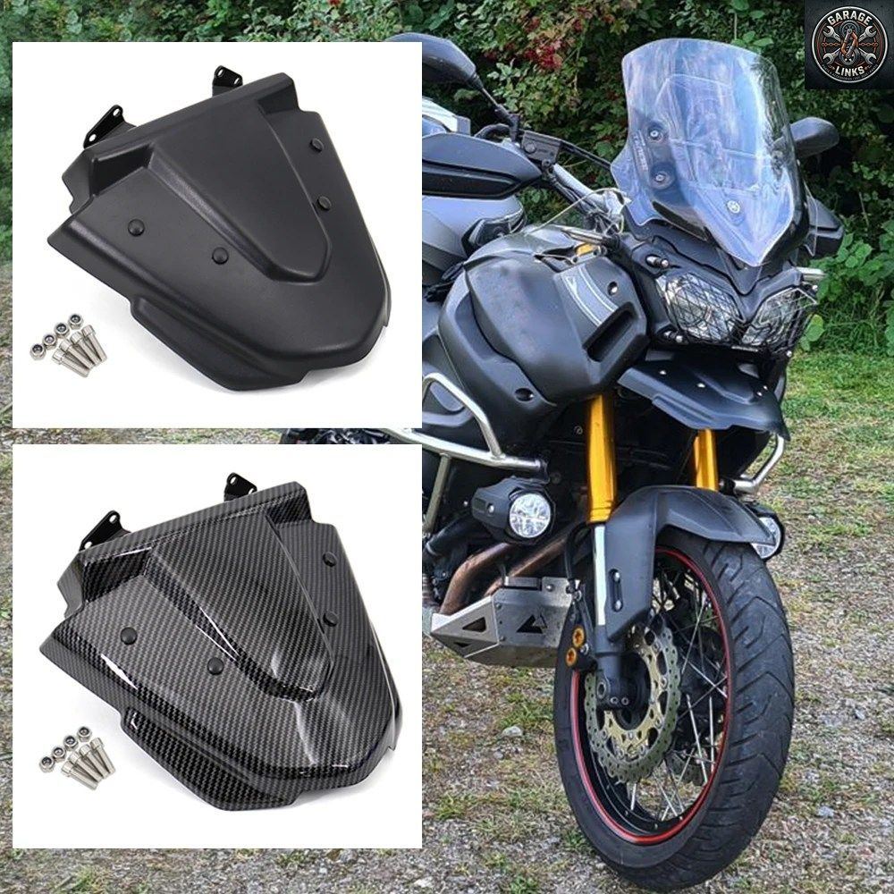 2010-2018 - 21 フロントビーク モーターサイクル ホイール フェンダー ノーズ エクステンション カバー ヤマハ XT1200Z スーパーテネレ 12