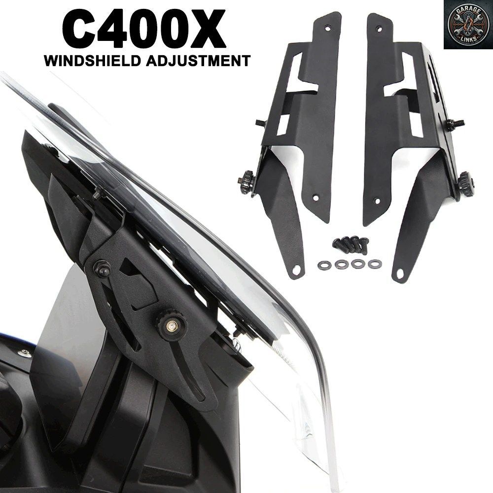 BMW C400X オートバイ用ウインドスクリーンブラケット ウインドスクリーンスタンド CB400X 2018 - 21