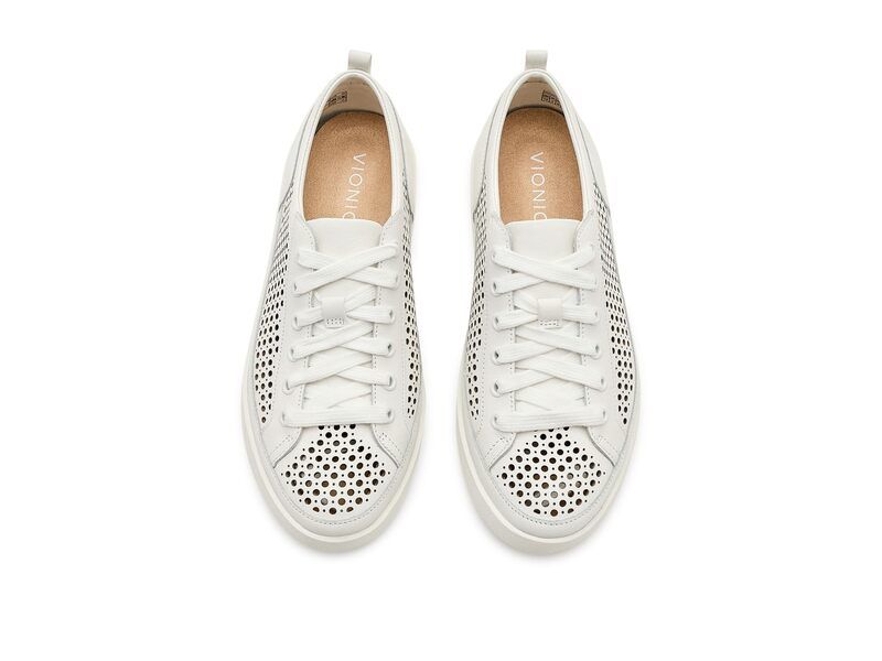 バイオニック レディース シューズ スニーカー VIONIC Winny Perf White Leather ホワイト バイオニック レディース シューズ スニーカー VIONIC Winny Perf White Leather ホワイト
